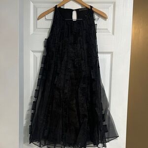 Elegant Black Sleeveless Dress